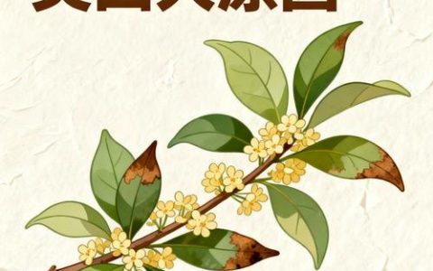 桂花叶子焦尖是什么原因？学会这几点，轻松解决