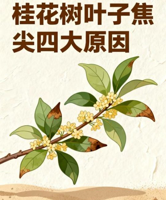 桂花叶子焦尖是什么原因？学会这几点，轻松解决