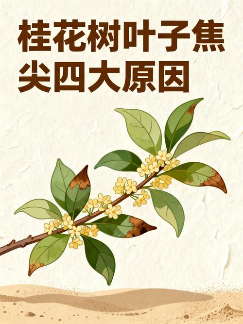 桂花叶子焦尖是什么原因?学会这几点,轻松解决 桂花叶子焦尖是什么原因?学会这几点,轻松解决