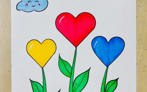 花怎么画简单好看？新手必学的3种花卉画法与技巧