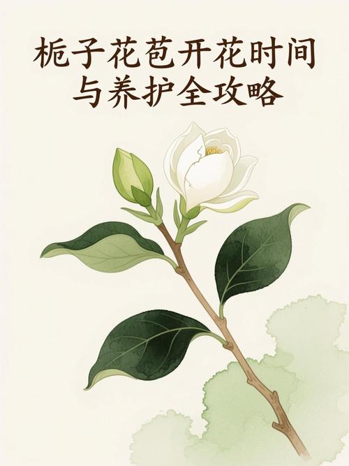 栀子花花苞期施肥与养护全指南 换盆或田间管理