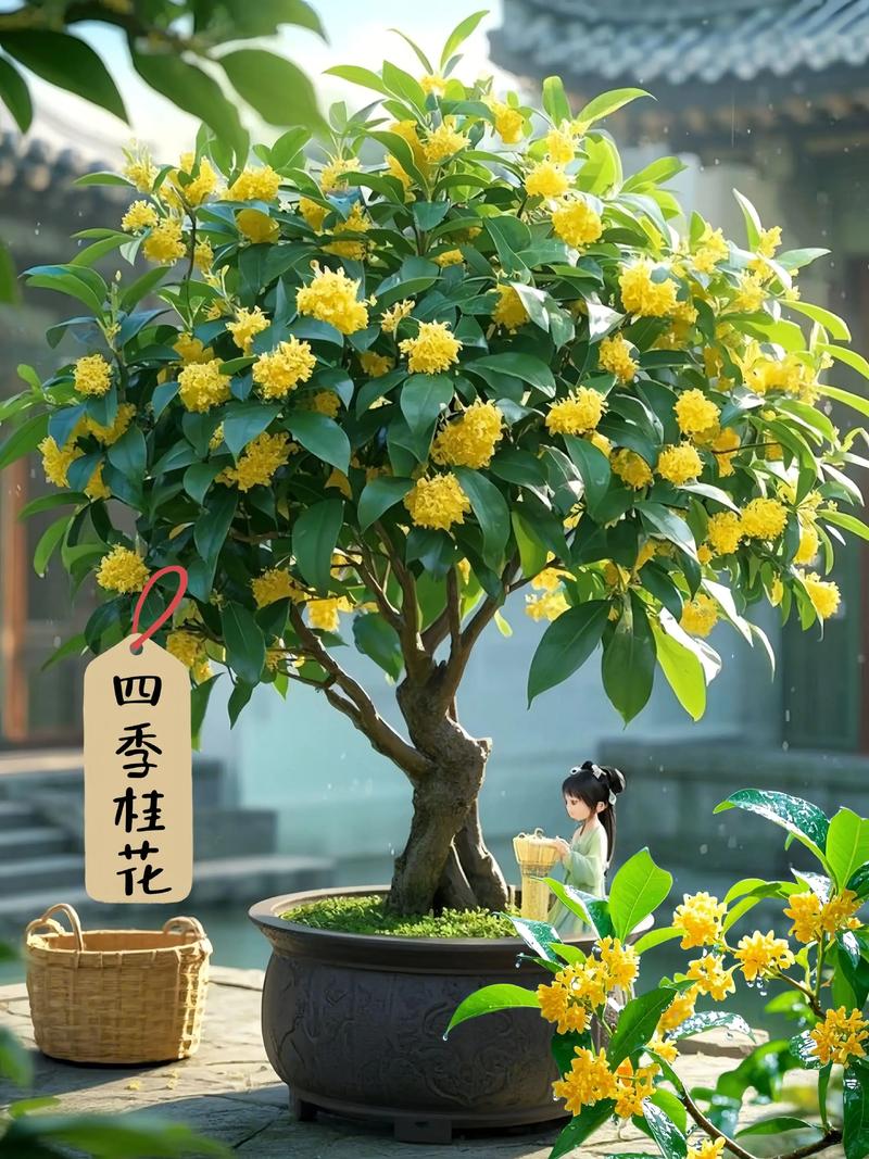 夏天的桂花树是什么样子的?形态特征与养护指南 形态特征